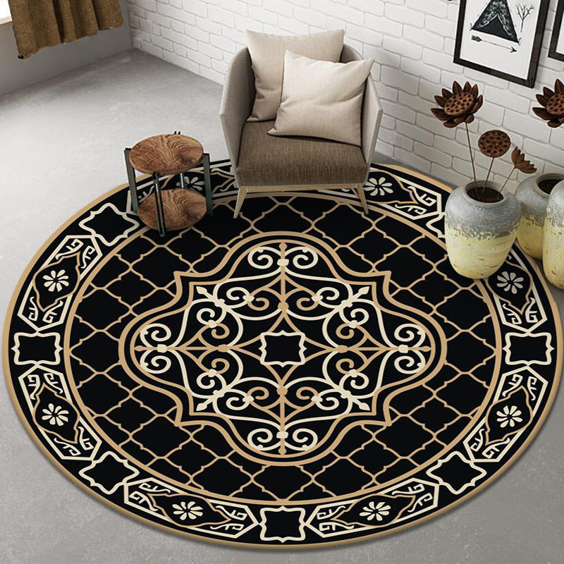 Alfombra de diamante de poliestérito de alfombra gris moderno para sala de estar para sala de estar para sala de estar
