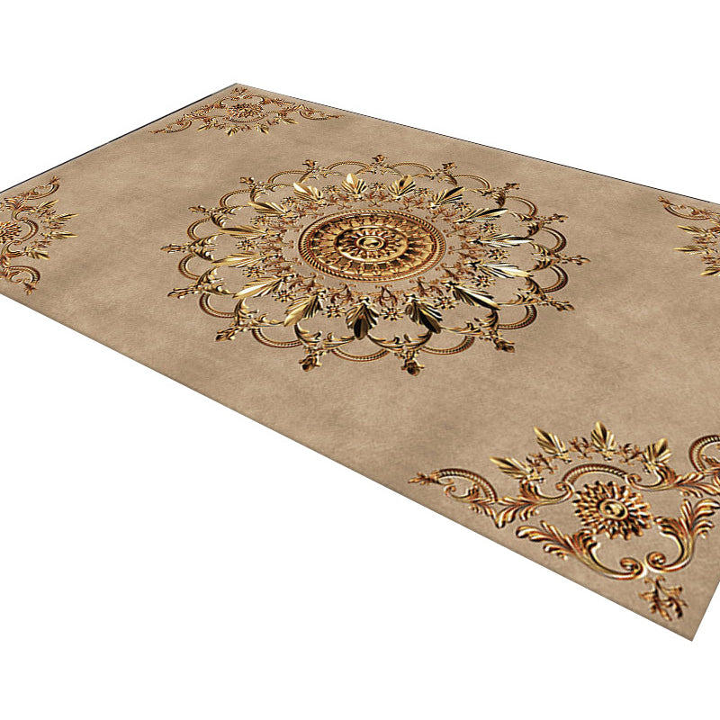 Tapis de fleur rose clair