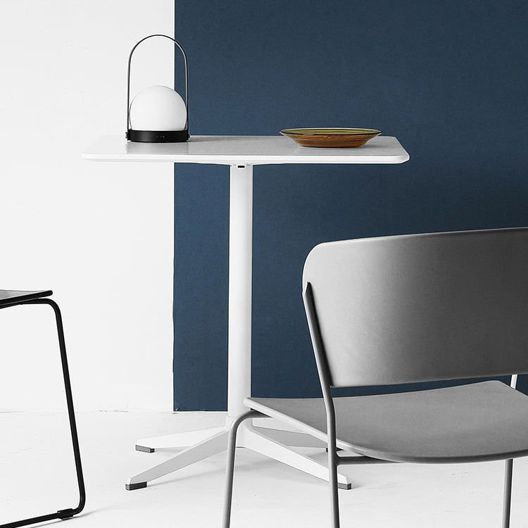 4-foot MDF Dining Site Table Industrial Style Dining Table for Dining Room