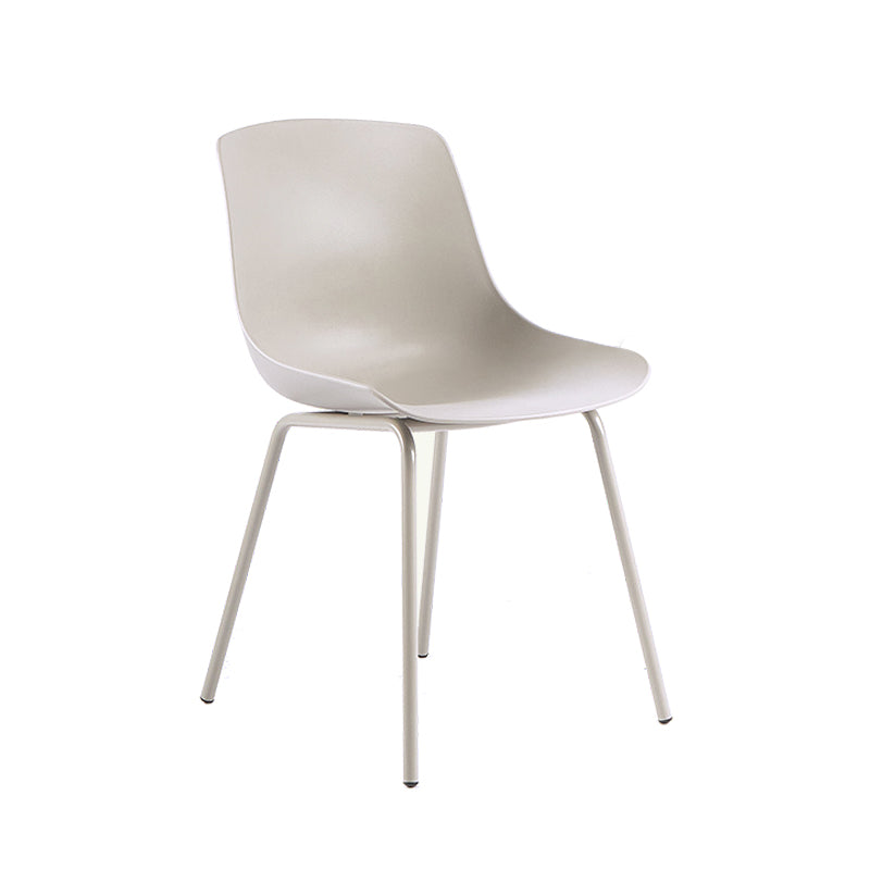 Zeitgenössisches Design Plastik Dachgüter Armless Stuhl Solid Back Stuhl für Zuhause