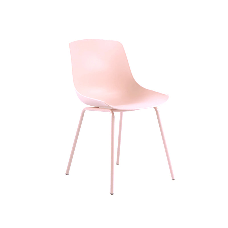 Zeitgenössisches Design Plastik Dachgüter Armless Stuhl Solid Back Stuhl für Zuhause