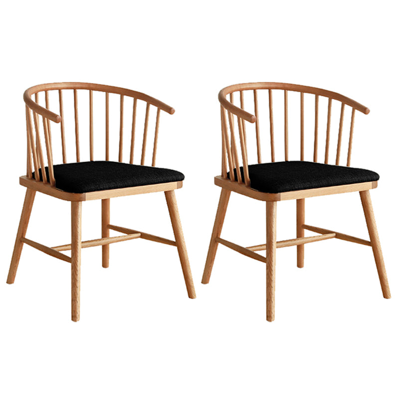 Contemporary Style Dining Wooden Chair Kitchen Dining Armless Side Chairs