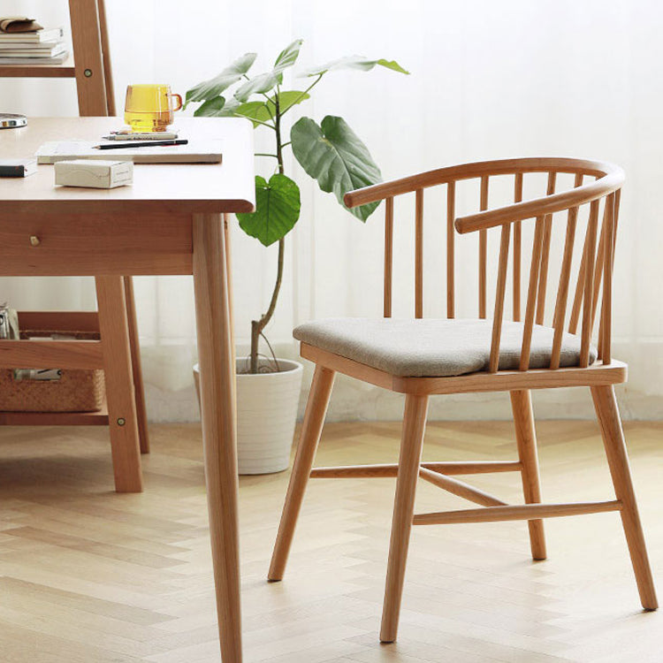 Contemporary Style Dining Wooden Chair Kitchen Dining Armless Side Chairs
