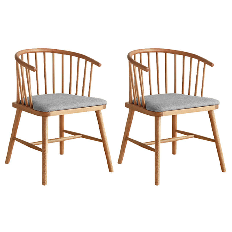 Contemporary Style Dining Wooden Chair Kitchen Dining Armless Side Chairs