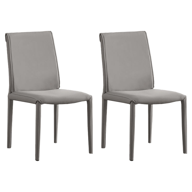 Modern Leather Dining Room Chairs Metal Dining Chairs for Restaurant Use