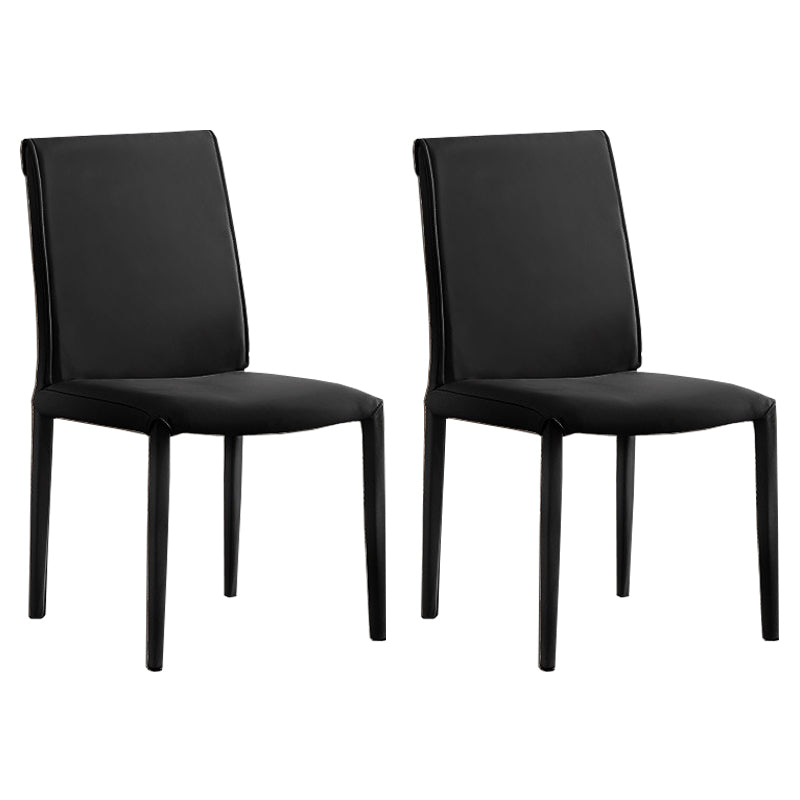 Modern Leather Dining Room Chairs Metal Dining Chairs for Restaurant Use