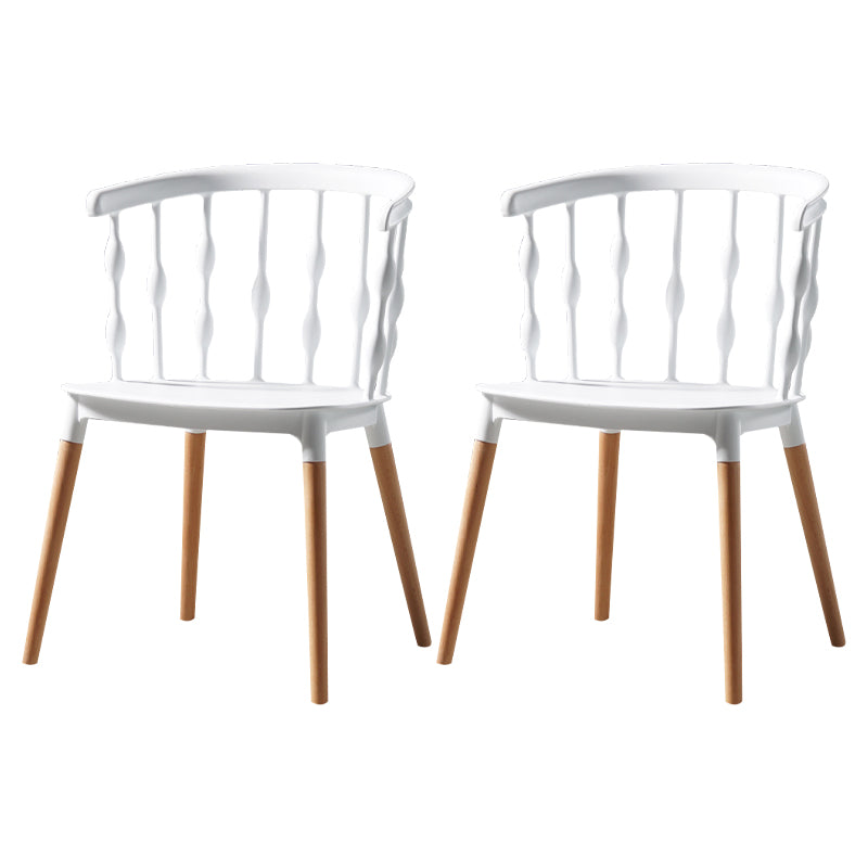 Contemporary Style Dining Wooden Chair Kitchen Wingback Side Arm Chair