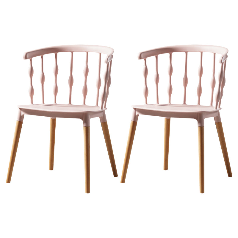Contemporary Style Dining Wooden Chair Kitchen Wingback Side Arm Chair