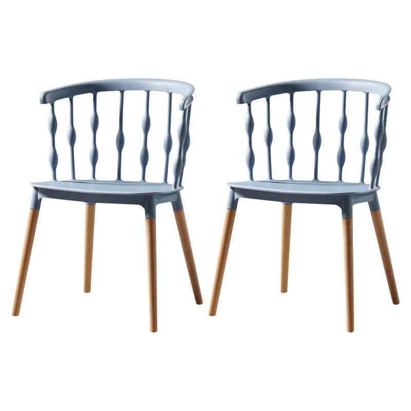 Estilo moderno que cena la silla de madera del brazo lateral del respaldo de la cocina de la silla