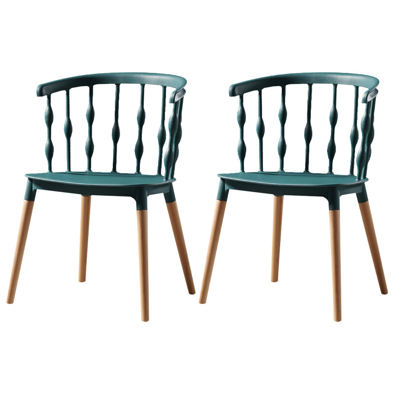 Contemporary Style Dining Wooden Chair Kitchen Wingback Side Arm Chair