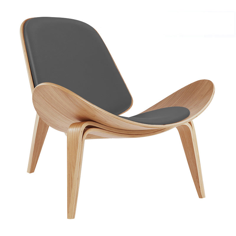 Zeitgenössischer Stil Essholzstühle Ess -Armless Side Stühle für Küche