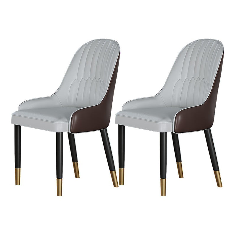 1/2/3/4/5 PCS Metal Glam Glam Dining Room Ensemble avec table ronde