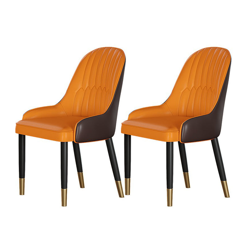 1/2/3/4/5 PCS Metal Glam Glam Dining Room Ensemble avec table ronde