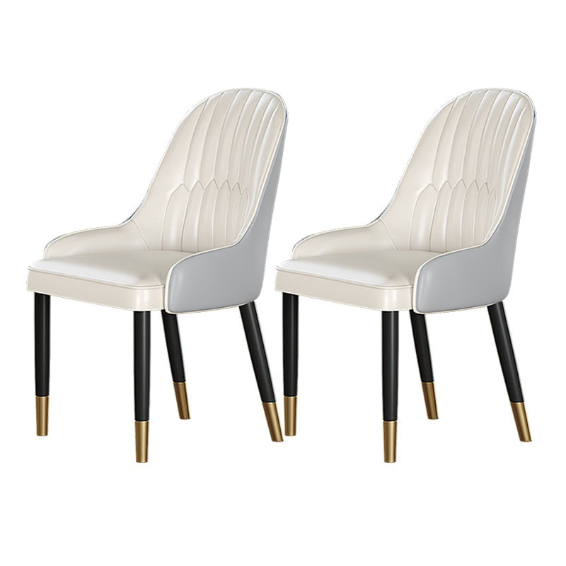 1/2/3/4/5 PCS Metal Glam Glam Dining Room Ensemble avec table ronde