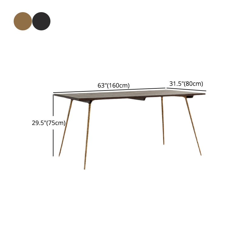 1/5/6 PCS Ensemble de restauration industrielle en bois avec table de dinet de table rectangle avec chaise et banc