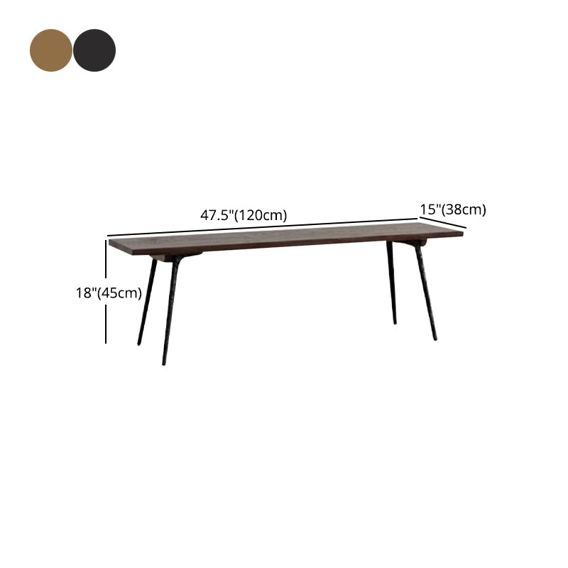 1/5/6 PCS Ensemble de restauration industrielle en bois avec table de dinet de table rectangle avec chaise et banc