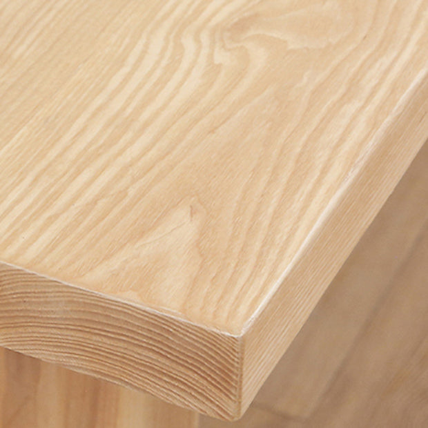 Modern 1/2/5/7 Pieces Rectangle Dining Set with Solid Wood Table and Chairs Furniture