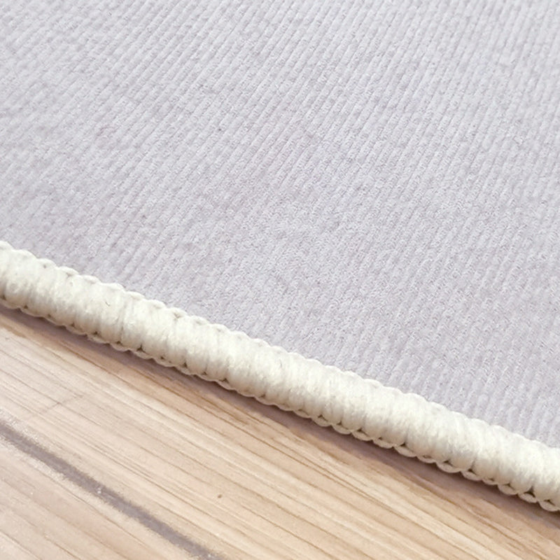 Orange einfacher Teppichblendstücke Teppich Fleckenfestem Teppich für Wohnkultur