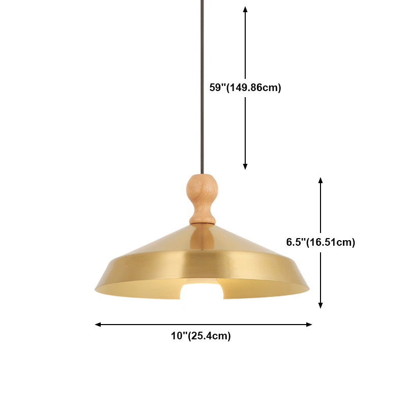 Funzione per illuminazione a sospensione in metallo a sospensione industriale per salotto