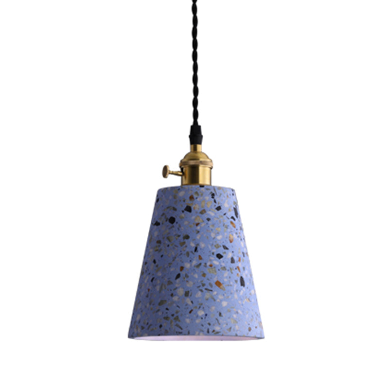 Terrazzo Hanging Light Modern Style Pendant Lighting Ayémorrat pour le salon
