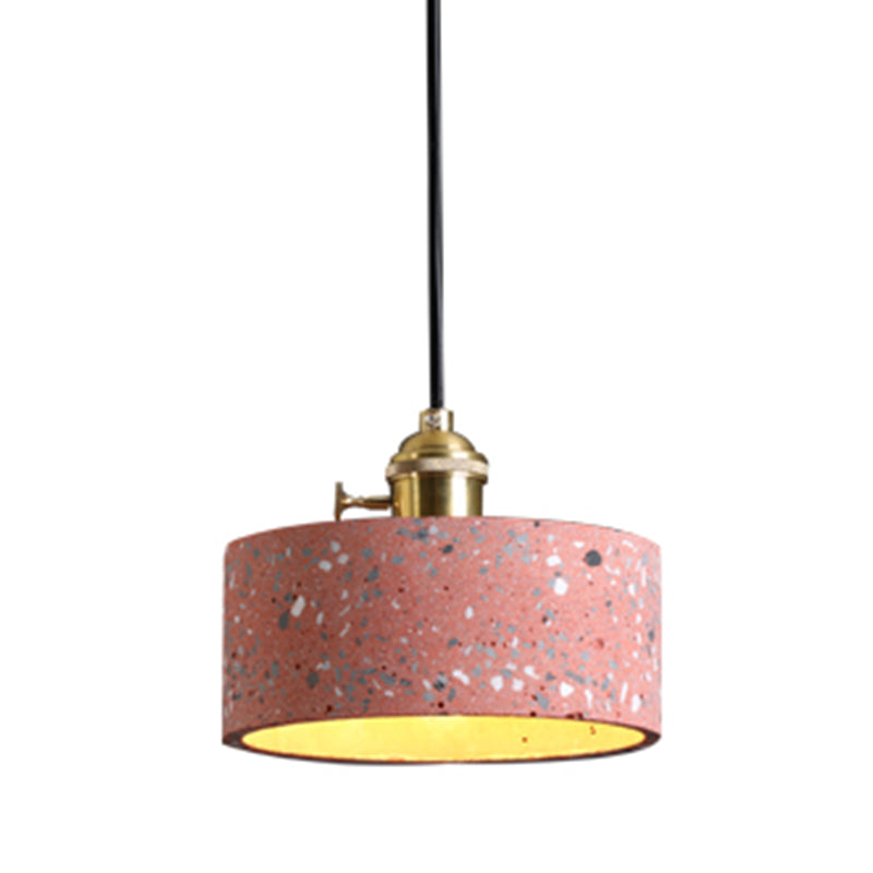 Terrazzo Hanging Light Modern Style Pendant Lighting Ayémorrat pour le salon
