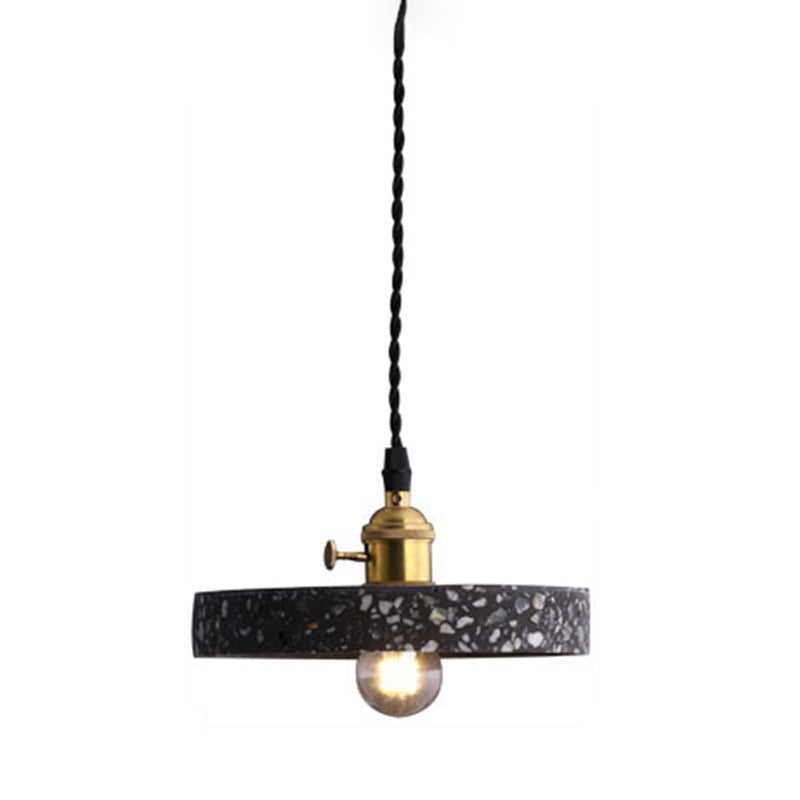 Terrazzo Hanging Light Modern Style Pendant Lighting Ayémorrat pour le salon