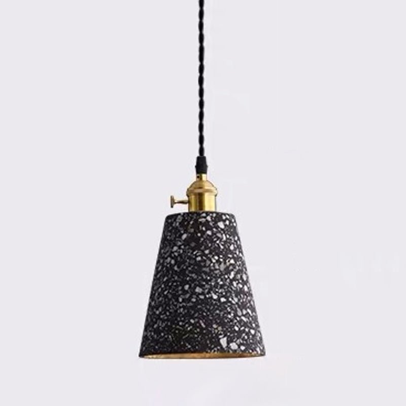 Terrazzo Hanging Light Modern Style Pendant Lighting Ayémorrat pour le salon