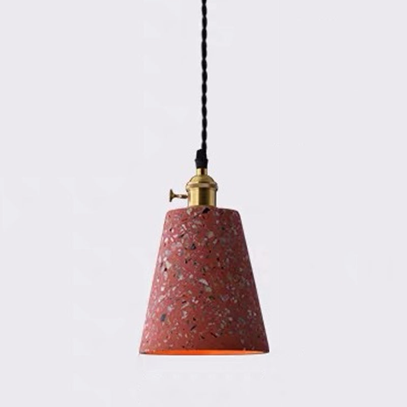Terrazzo Hanging Light Modern Style Pendant Lighting Ayémorrat pour le salon