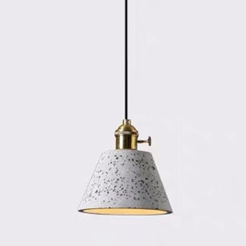 Terrazzo Hanging Light Modern Style Pendant Lighting Ayémorrat pour le salon