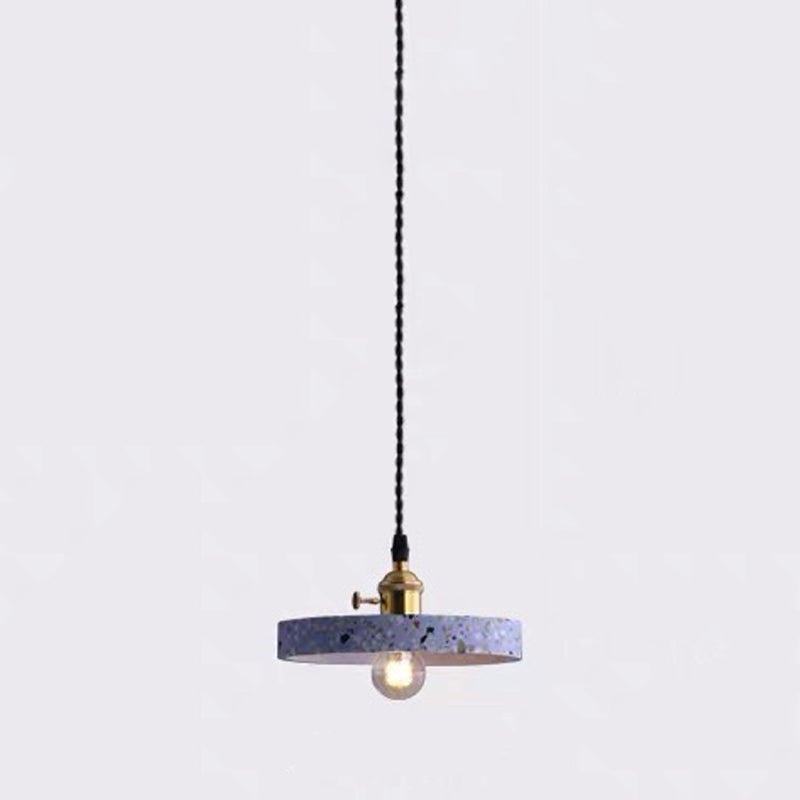 Terrazzo Hanging Light Modern Style Pendant Lighting Ayémorrat pour le salon