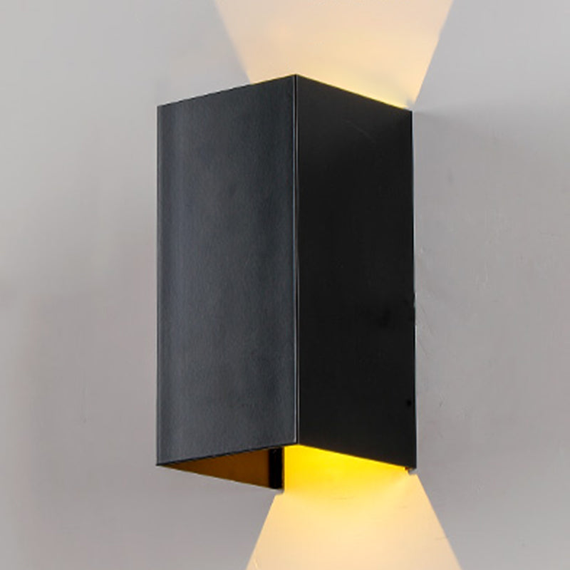 Contemporary Metal Wall Sconce Led Multi Light Wall-washer Light for Outdoor