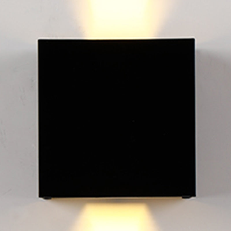 Contemporary Metal Wall Sconce Led Multi Light Wall-washer Light for Outdoor