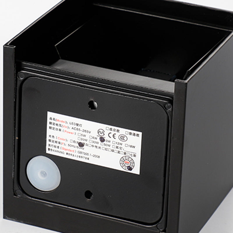 Contemporary Metal Wall Sconce Led Multi Light Wall-washer Light for Outdoor