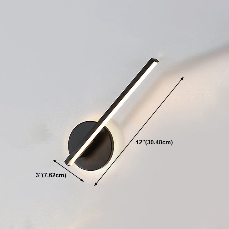 Moderne Metallwandleuchte Form rotatierbarer LED -Wandleuchten für Schlafzimmer