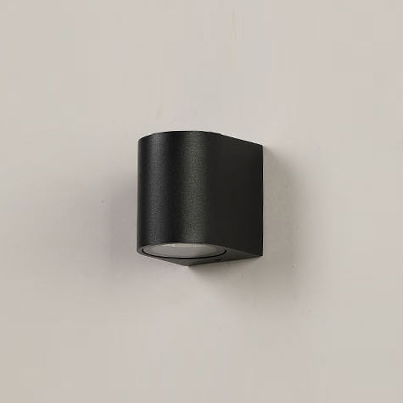 Moderne Aluminium -Wandleuchte geometrische 1 Lichtwandwaschung für Schlafzimmer