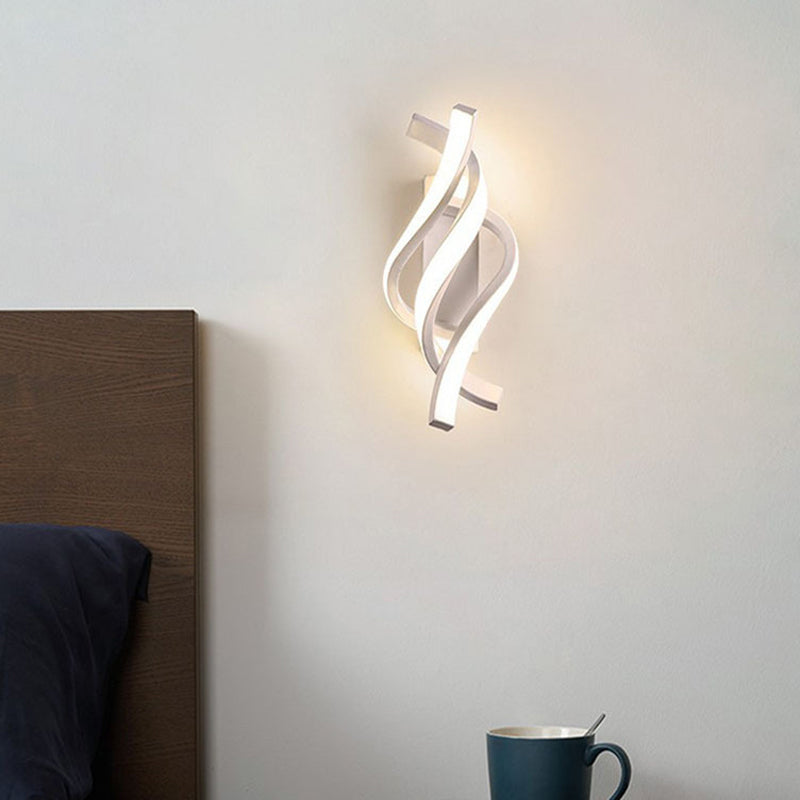 Nordischer Metall Wandleuchte lineare LED -Wandleuchte für Wohnzimmer