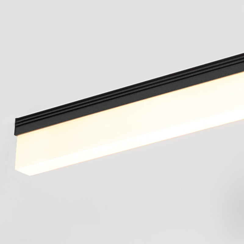 LED Vanity Light Fixtures Modernist Mirror Front Lighting with Acrylic Shade