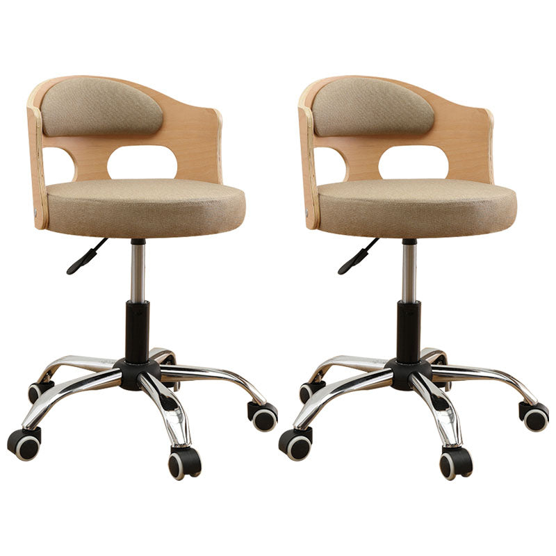 Industrial Style Bar-stool Round Seat with Adjustable Height Barstool for Kitchen