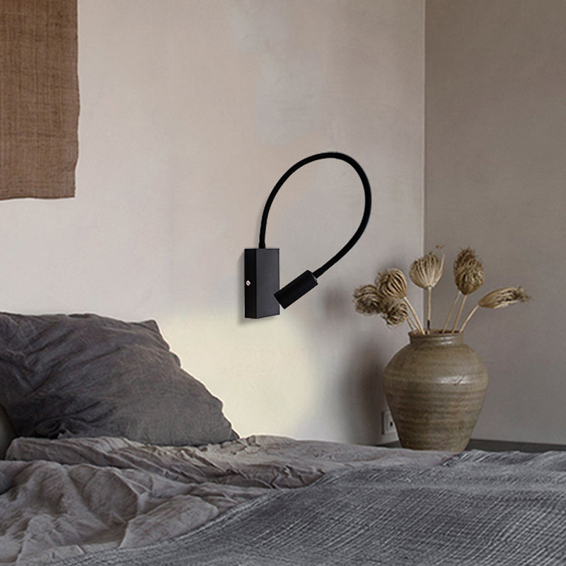 Geometric Shape Metal Reading Wall Lighting Modern 1 Light Wall Mounted Lighting
