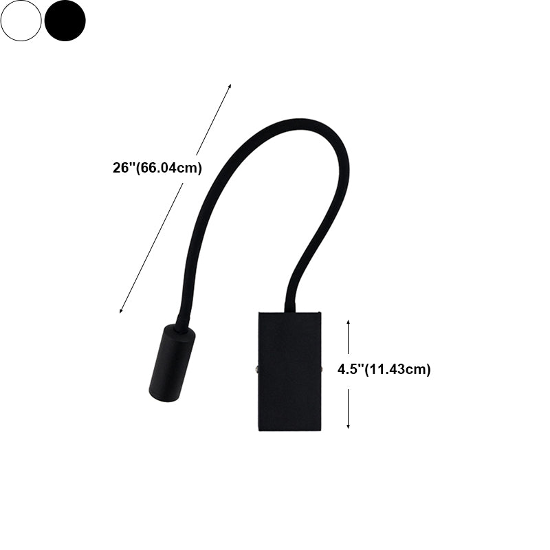 Geometric Shape Metal Reading Wall Lighting Modern 1 Light Wall Mounted Lighting