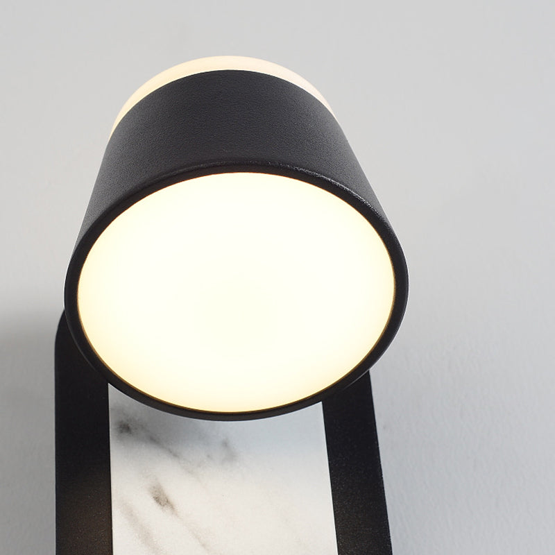 Geometric Shape Metal Reading Wall Lighting Modern Style 1-Light Wall Mount Lighting