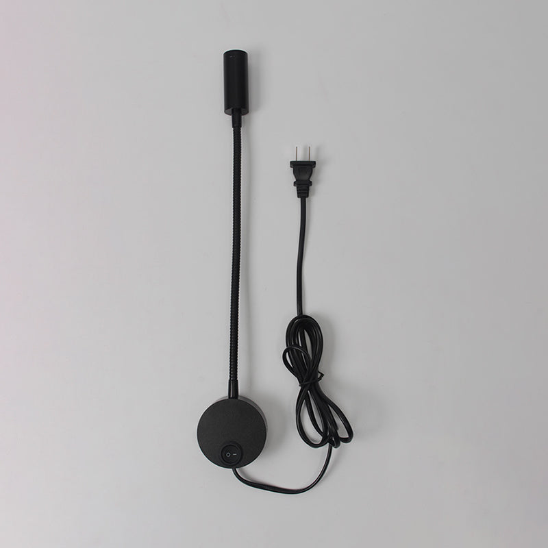 Moderner Stil Flexibler Armwandbeleuchtung Metall Metal 1 Leicht Wandmontierte Lesen Leuchten