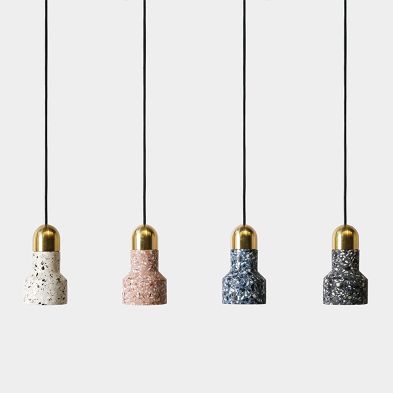 Ciment Fashit Lampe Hanging Lights Modern Style 1 Light Pendant Light pour salle à manger