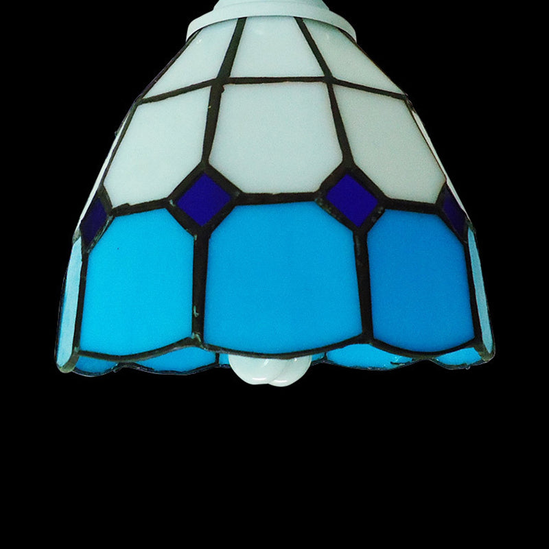 Colgante de colgante de colgante de vidrio de vidrio Tiffany Bowl colgante de colgantes para comedor
