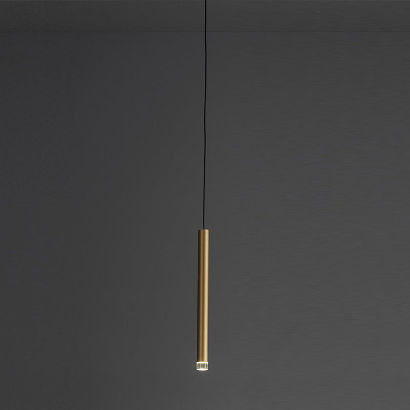 Metal Linear Hanging Lights Modern Style 1 Light Hanging Mount Fixture pour le chevet