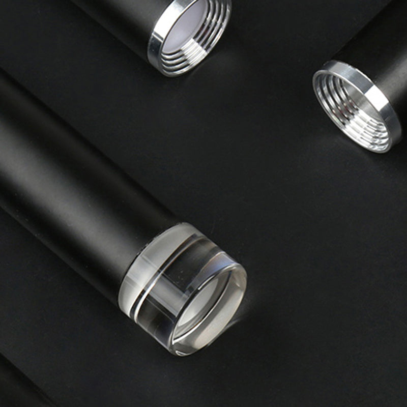 Style moderne linéaire pendant en métal à 1 lumière pour chambre à coucher