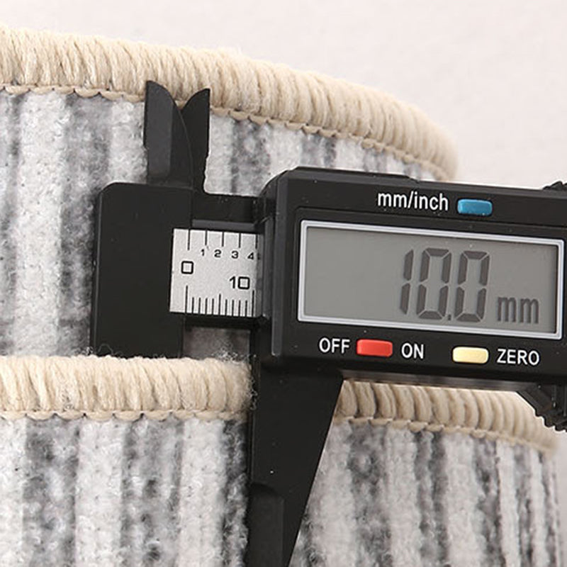 Grauer moderner Teppich Polyester Streifenbereich Teppichwaschmaschine für die Heimdekoration