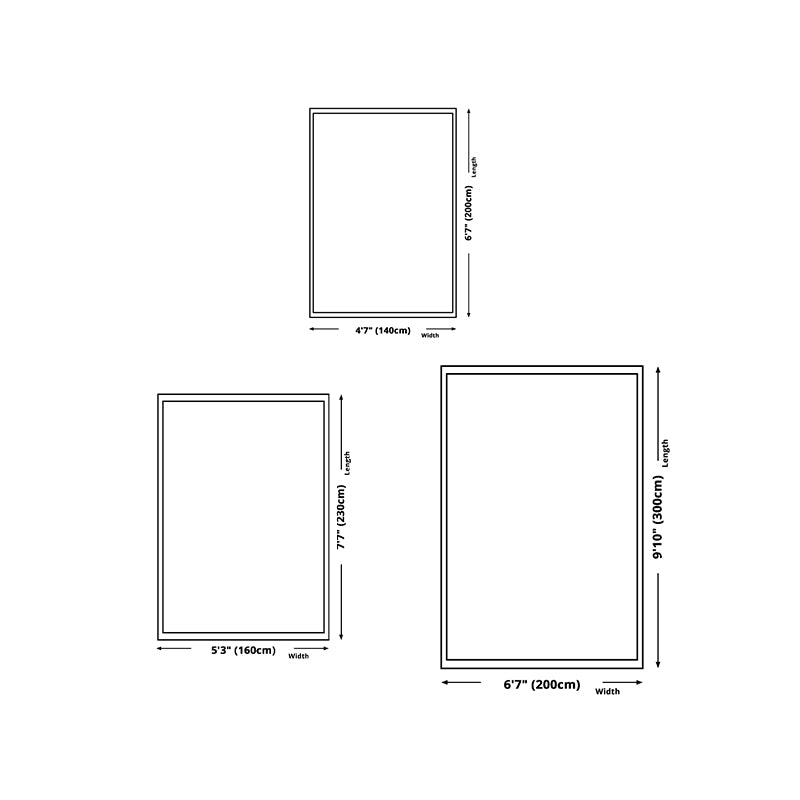 Grauer Moderne Teppich Polyester Grafik Teppich Nicht-Rutsch-Backing Teppich für Salon Room