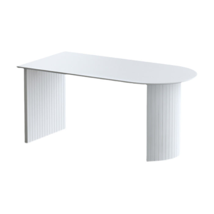 Contemporary Style Furniture Double Pedestal Dining Site Table for Dining Room