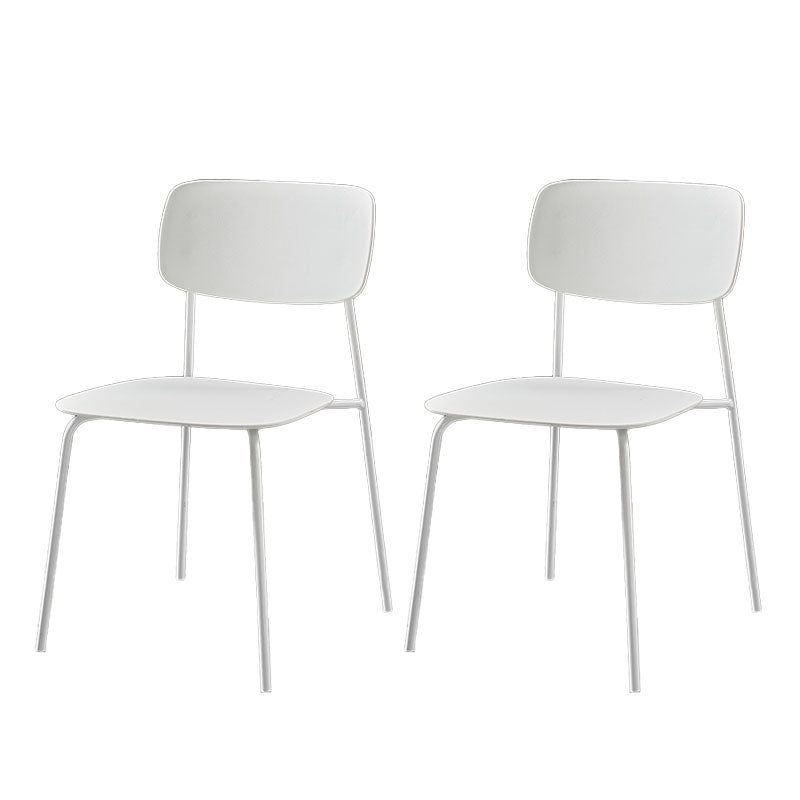 Metal de la cocina del estilo moderno que cena las sillas que cenan la silla lateral sin brazos